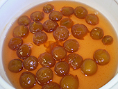完熟梅の甘露煮